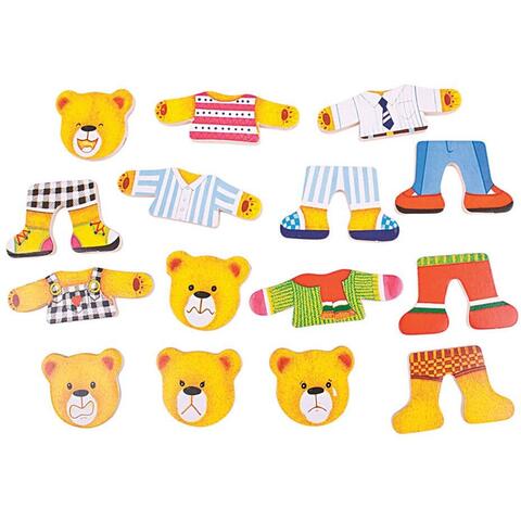 BIGJIGS Toys Joc de potrivire - Familia ursuletilor