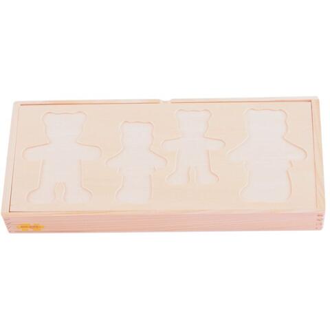 BIGJIGS Toys Joc de potrivire - Familia ursuletilor