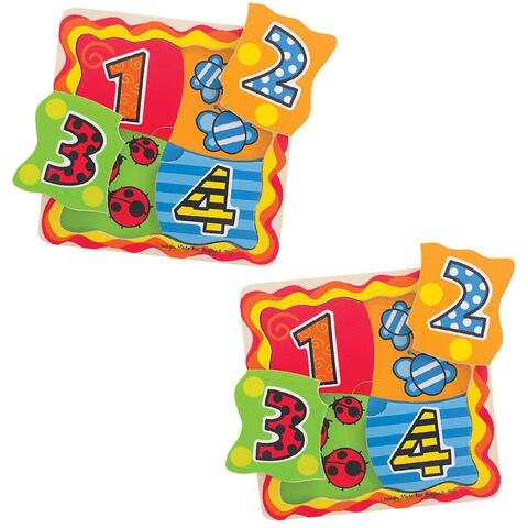 BIGJIGS Toys Primul meu puzzle - numere