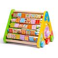 BIGJIGS Toys Centru de activitati - litere si imagini in engleza