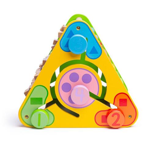 BIGJIGS Toys Centru de activitati - litere si imagini in engleza