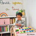 BIGJIGS Toys Puzzle colorat - alfabet