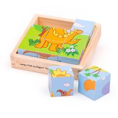 Puzzle cubic - dinozauri