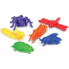 Insecte de gradina pentru numarat - set 72 buc