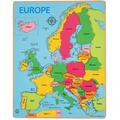 BIGJIGS Toys Puzzle incastru harta Europei
