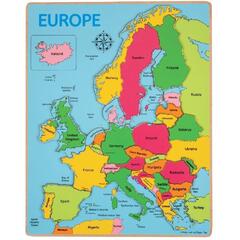 Puzzle incastru harta Europei