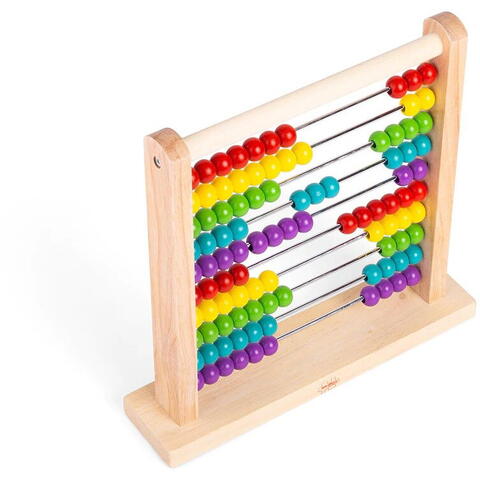 BIGJIGS Toys Numaratoare cu bile