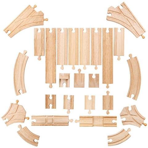 BIGJIGS Toys Set sine pentru circuit feroviar