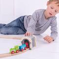 BIGJIGS Toys Tunel din lemn