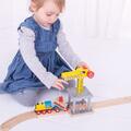 BIGJIGS Toys Macara din lemn