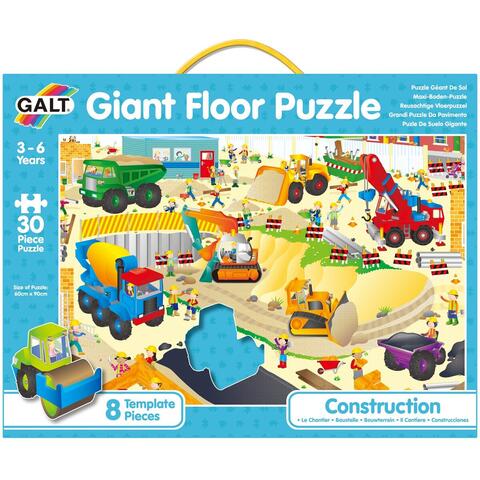 Galt Puzzle Podea: Santierul (30 piese)