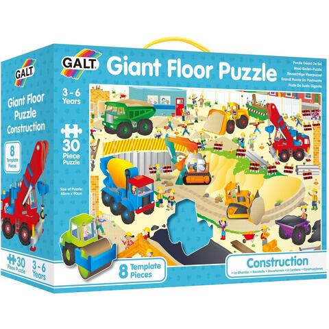 Galt Puzzle Podea: Santierul (30 piese)