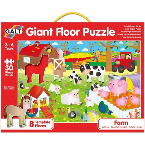 Galt Puzzle Podea: Ferma (30 piese)
