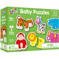 Galt Baby Puzzle: Animale din jungla (2 piese)