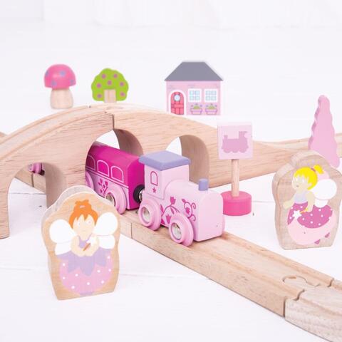 BIGJIGS Toys Trenuletul zanelor