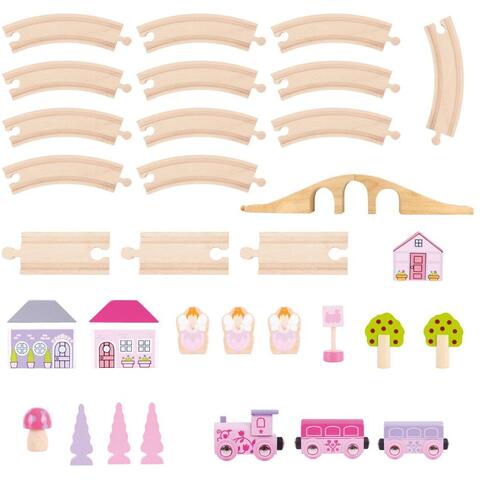 BIGJIGS Toys Trenuletul zanelor
