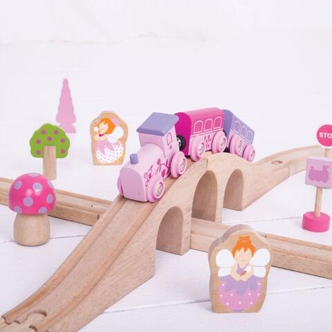 BIGJIGS Toys Trenuletul zanelor