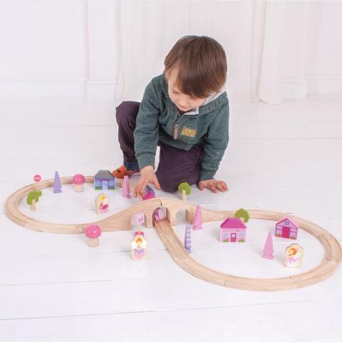 BIGJIGS Toys Trenuletul zanelor