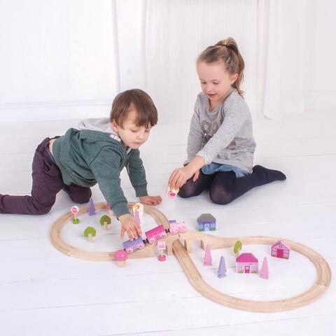 BIGJIGS Toys Trenuletul zanelor