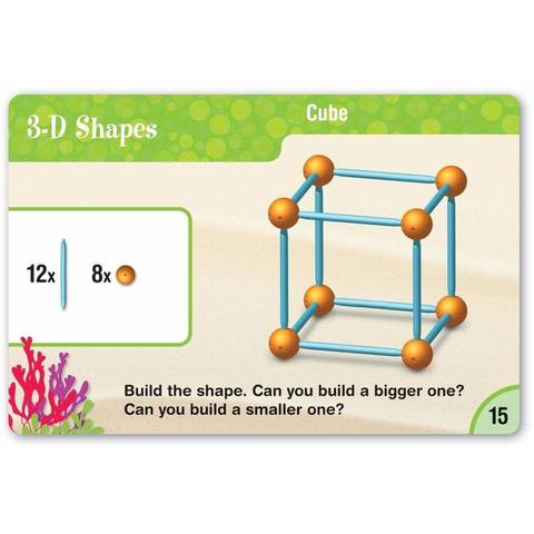 Learning Resources Set constructie - Forme 3D