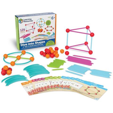 Learning Resources Set constructie - Forme 3D