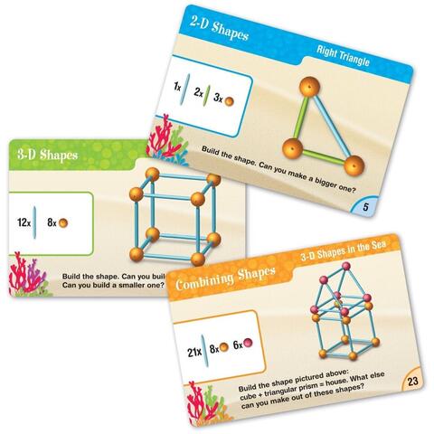 Learning Resources Set constructie - Forme 3D