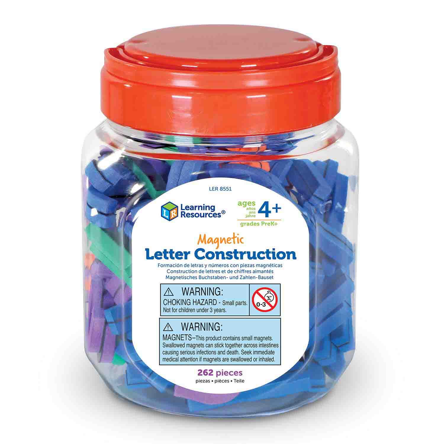 Set constructie magnetic - Litere si cifre [2]