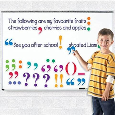 Learning Resources Set magnetic - Semne de punctuatie