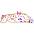 BIGJIGS Toys Circuit - Oraselul zanelor (75 piese)