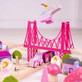 BIGJIGS Toys Circuit - Oraselul zanelor (75 piese)