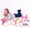 BIGJIGS Toys Circuit - Oraselul zanelor (75 piese)