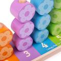 BIGJIGS Toys Numaratoarea florilor