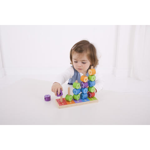 BIGJIGS Toys Numaratoarea florilor