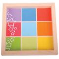 BIGJIGS Toys Cuburi din lemn cu imagini