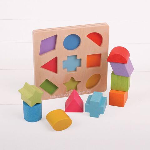 BIGJIGS Toys Joc primele forme de sortat