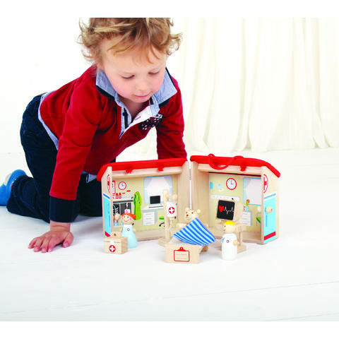 BIGJIGS Toys Mini Spitalul animalelor