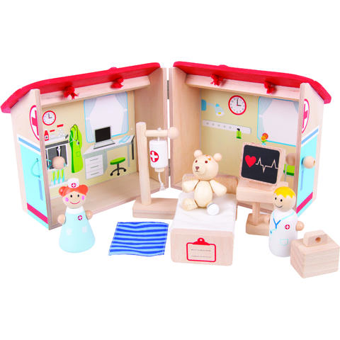 BIGJIGS Toys Mini Spitalul animalelor