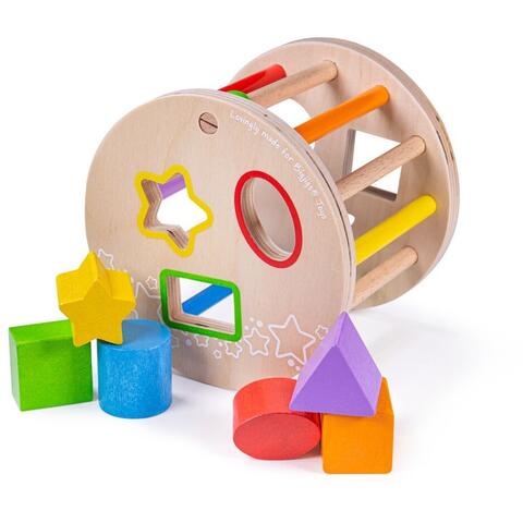 BIGJIGS Toys Primul meu cadru pentru sortat