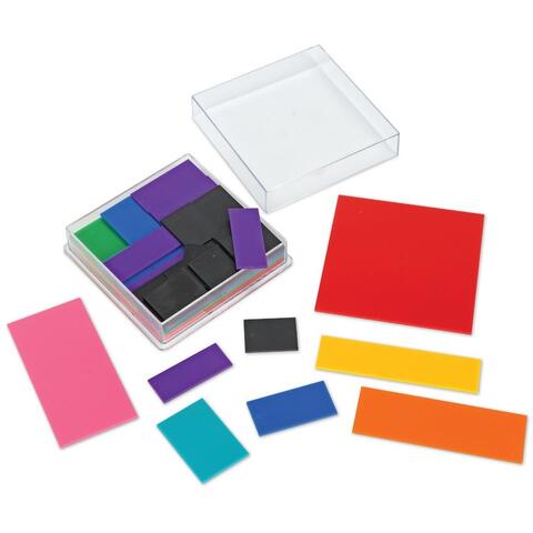 Learning Resources Geometria fractiilor - Patrate