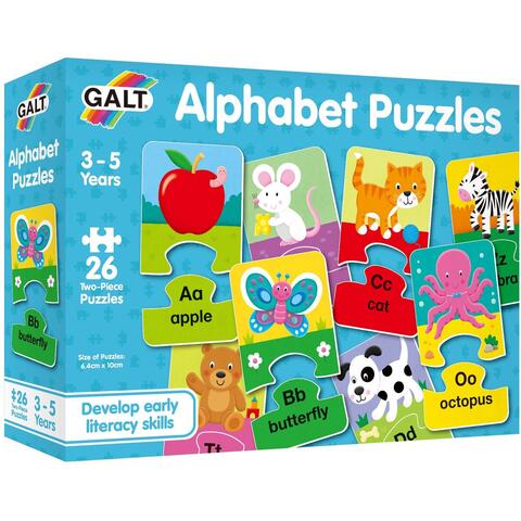 Galt Set 26 de puzzle-uri Alfabet (2 piese)