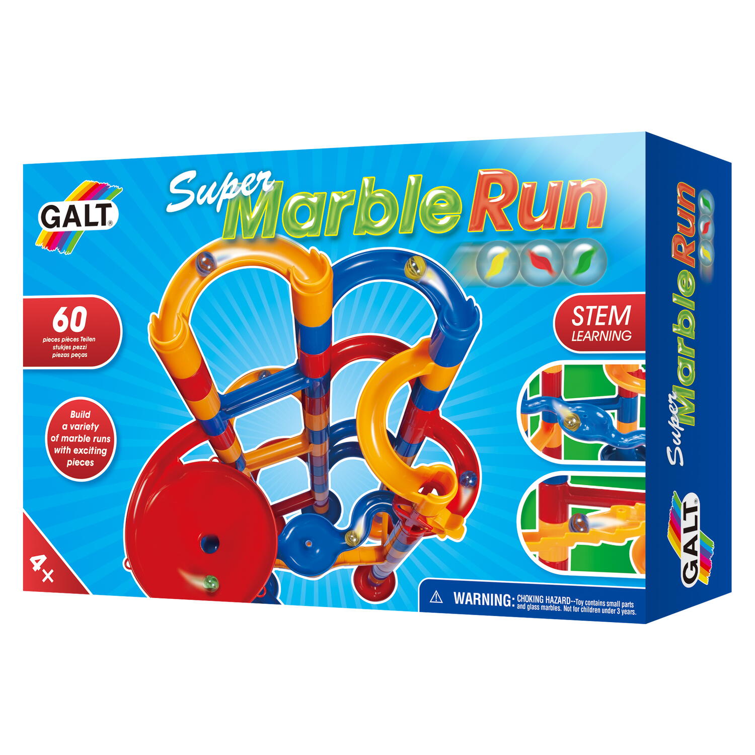 JUCĂRII - Super Marble Run - Super curse cu bilute de sticla