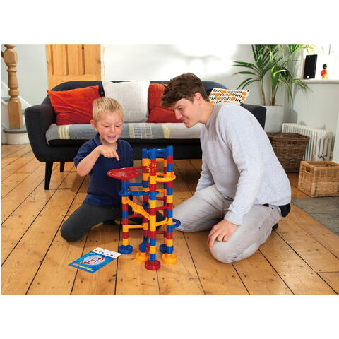 Galt Super Marble Run - Super curse cu bilute de sticla