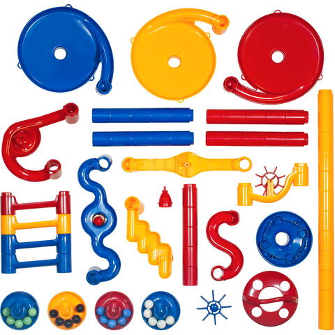 Galt Super Marble Run - Super curse cu bilute de sticla