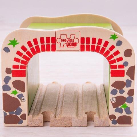 BIGJIGS Toys Tunel dublu