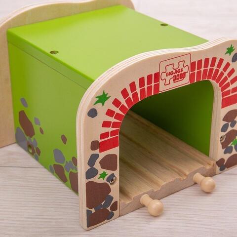 BIGJIGS Toys Tunel dublu