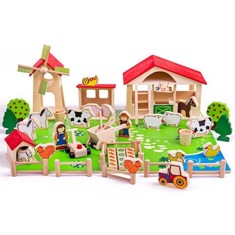 BIGJIGS Toys Joc de rol - Ferma vesela