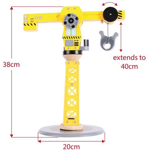 BIGJIGS Toys Set constructie - Macara