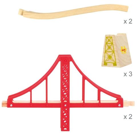 BIGJIGS Toys Pod dublu suspendat