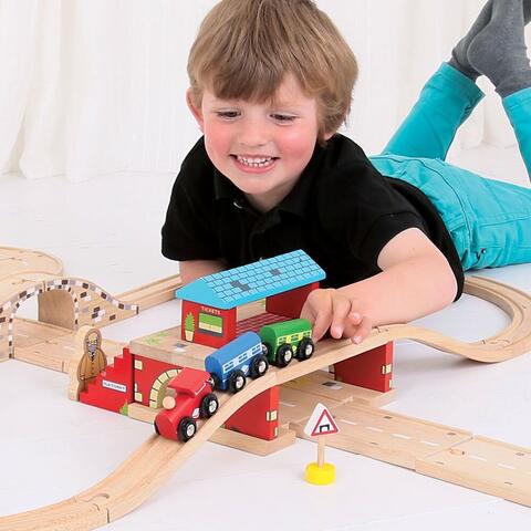 BIGJIGS Toys Statie supraterana